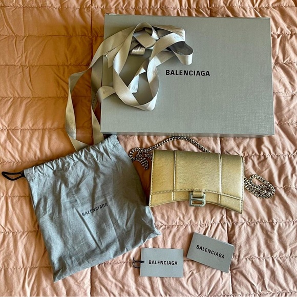 Balenciaga Handbags - Balenciaga Gold Women's Bag